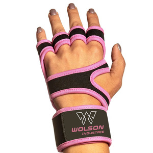 Haute qualité femmes entraînement Cross Fit entraînement sans doigts haltérophilie Gym Fitness gants pour Gym exercice produits disponibles. - Product Image 2
