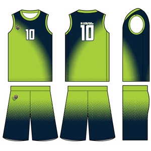 Professional Custom Stitched Full Sublimated 100% Polyester Sleeveless Volleyball Uniform with Custom Logo Sports Wear - Product Image 2
