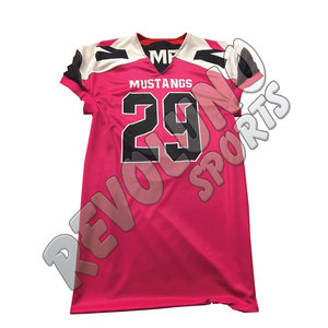 Maillot de Football américain personnalisé, nom d'équipe réglable, réversible - Product Image 6