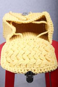 <b>Mini</b> <b>Backpack</b> Yellow with Elastic Straps - Product Image 3