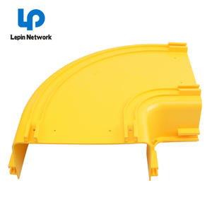 光ファイバーケーブルトレイPVC ABSプラスチックファイバーレースウェイOEM ODMネットワーク黄色ケーブルトレイサプライヤー - Product Image 2