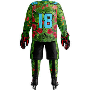 Uniformes de hockey sobre hielo, sublimación personalizada, 100% poliéster, Unisex, equipo OEM - Product Image 2