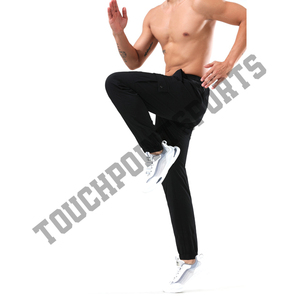 Pantalones Cargo para correr para hombre de poliéster 100% de alta calidad, pantalones casuales personalizados con Bolsillo grande estampado antiarrugas - Product Image 3