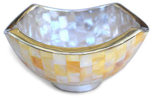 Juego de Recipientes para Mopa Ecológicos y Modernos con Molduras de Latón, Estilo Artesanal Bohemio Pulido, Plato para Almacenar Frutas - Product Image 2