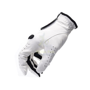2024 Gants de golf en cuir de mouton droitier en gros avec logo personnalisé Vêtements de sport de meilleure qualité pour adultes - Product Image 2