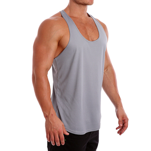 Débardeur décontracté pour homme en coton 100% sur mesure, léger, respirant, anti-boulochage, tissu tricoté, séchage rapide, logo et couleur personnalisés - Product Image 6