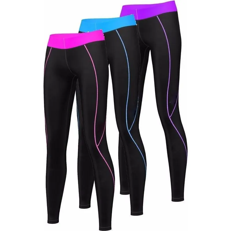 High Waist Women Sportswear Leggings 3-4inches Customizable Waist Your Design Own Logo Printed Yoga Tights For Women
