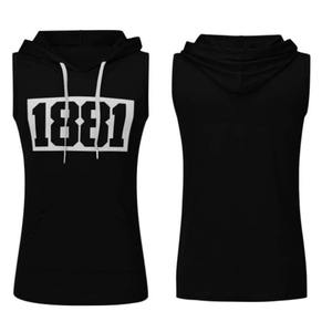 100% Cotton Gym Fitness Breathable Ribbed Absorb Sweat <b>Wife</b> <b>Beater</b> Tank <b>Tops</b> Men - Product Image 4