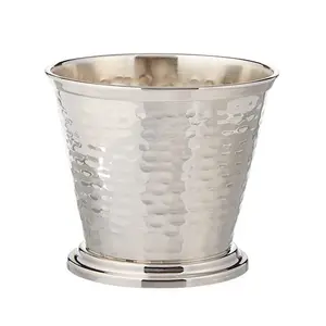 새로운 도착 디자인 망치 니켈 도금 반짝반짝 광택 주렙 컵 음료 제공 지속 가능한 품질로 사용