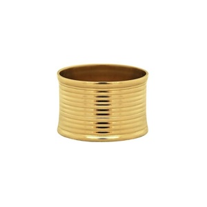 Grossiste et fournisseur de rond de serviette de table Rond de serviette attartif fait à la main de forme arrondie Meilleur rond de serviette martelé - Product Image 5