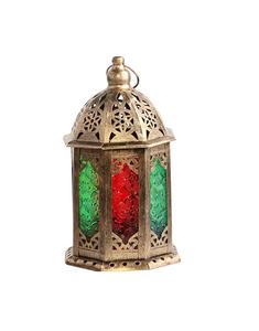 Hot Selling <b>Moroccan</b> Metal Decorative <b>Lantern</b> New Arrival for Festivals Home Decoration for Christmas Ramadan for Other Candle - Product Image 1