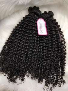Extensions de cheveux Remy vietnamiens naturels Remy, Deep curly, haute qualité, Double trame fait Machine, en vente en gros, prix en gros - Product Image 4