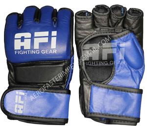 ถุงมือฝึกชกมวยทำจากหนังวัว MMA sambo โลโก้ออกแบบได้ตามต้องการ - Product Image 4