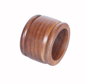 Anillo para Servilletas y Porta Papel Higiénico de Madera, Diseño Personalizado, Hecho a Mano, para Bodas y Fiestas, Ecológico, en Stock - Product Image 5