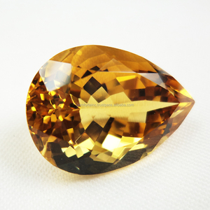 พลอยซิทรินธรรมชาติสไตล์บราซิลแบบทำมือ - Product Image 2