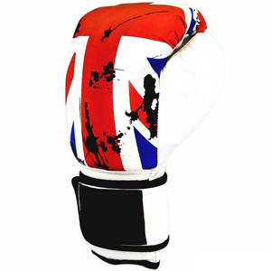 Vente en gros de gants de boxe professionnels Gants d'entraînement confortables en cuir PU de 12oz Meilleurs gants MMA de gymnastique 6oz 10oz disponibles - Product Image 6