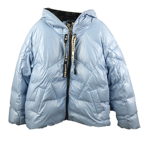 แจ็กเก็ตขนเป็ดสำหรับผู้ชายปักตามสั่งสไตล์ลำลองมีซิประบายอากาศได้ดีปรับขนาดได้ - Product Image 1