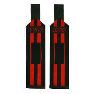 Belleza สายรัดข้อมือผ้าฝ้ายสำหรับยกน้ำหนักแบบระบายอากาศได้ออกแบบโลโก้ได้ตามต้องการ - Product Image 1