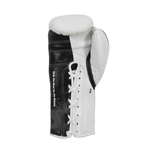 Gants de boxe en vrac, 10 pièces, 8 OZ, couleur noir et blanc, pour adultes, vêtements pour pratique du poinçonnage et d'entraînement, à lacets, vente en gros - Product Image 4