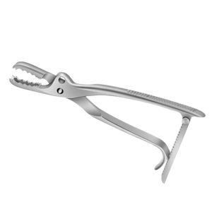 Farabeuf Lambotte Fórceps de sujeción de hueso de acero inoxidable Mordazas rectas manuales 24-34cm MOL Certificado por Farhan Products - Product Image 5