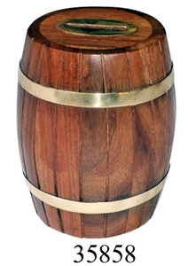 มือทำตกแต่งธนาคารเงินไม้ที่มีโลโก้และโปแลนด์สำหรับเด็กของขวัญตกแต่งบ้านกล่องเงินธนาคารขายส่ง - Product Image 2