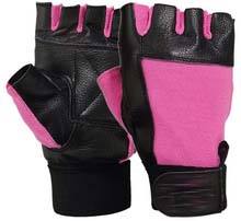 Gants d'haltérophilie demi-doigt en cuir pour l'entraînement, la musculation et la musculation respirants - Product Image 5