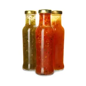 Lebensmittel und Getränke Chilis auce süße rote Chili pulver Lebensmittel Aromen Bbq Sauce Flasche