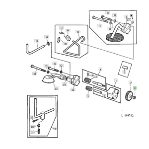 Reemplazo de tuerca de alta calidad para JD Tractor Durable Tractor Número de pieza 14H826 Directo del fabricante para un rendimiento confiable - Product Image 2