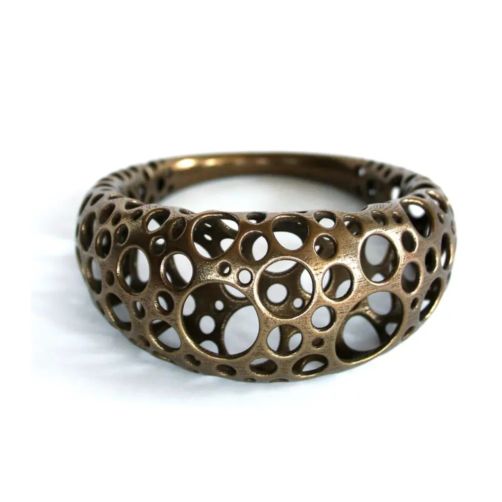 OEM High Precision Copper 3D Printed Bracelet Service