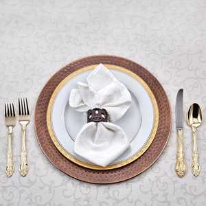 Martelé Antique Cuivre Chargeur Plaque De Mariage Maison Hôtel Commercial Acheteurs Unique Vintage Moderne Meilleure Vente De Haute Qualité 2023 - Product Image 1