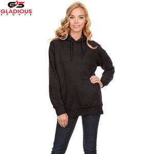 Vente en gros à bas prix de haute qualité pour femmes marque personnalisée OEM Logo Design 100% sweats à capuche en coton pour filles et femmes coupe régulière à capuche - Product Image 2