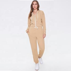 Pantalon de survêtement cargo décontracté en molleton de coton pour femme 2026 – Écologique, idéal pour l'hiver, le sport, la gym et la détente avec cordon de serrage - Product Image 2