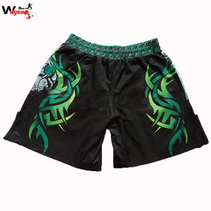 Pantalones cortos de boxeo muay thai, alta calidad, kickboxing, para entrenamiento - Product Image 5