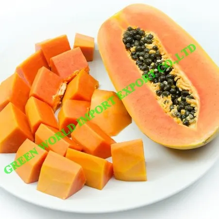 FROZEN PAPAYA FRUIT WITH LARGE QUANTITY PREMIUM QUALITY AND THE BEST PRICE FROM VIETNAM- HOT SALE THIS MONTH