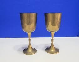 Decorative Brass Wine Goblet Engraved Handmade Chalice Vintage Metal Drinking Cup Antique Finish Barware Wedding <b>Table</b> Styling - Product Image 5
