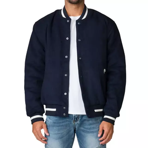 Blouson bombardier en Satin, pièces, Logo personnalisé et Design, doublure intérieure par Sublimation pour collège - Product Image 3