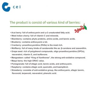 Powder Berry digestive Enzymes cranberry extract grape seed extract powder - Product Image 5