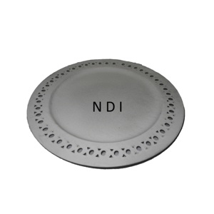 Assiette de service décorative artisanale avec finition dorée pour mariage ou célébration d'occasion spéciale à prix de gros - Product Image 6