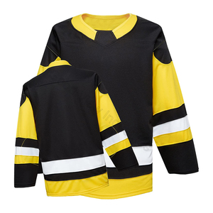 Traje de hockey con logotipo personalizado múltiple, Chaqueta larga, jerseys de hockey, venta al por mayor - Product Image 1