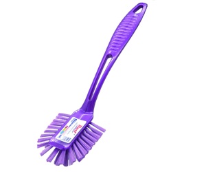 High Quality Custom Logo Dishwashing <b>Cleaning</b> <b>Brush</b> Multifunctional Eco-Friendly Plastic <b>for</b> Kitchen Pots Utensils Free Sample - Product Image 4