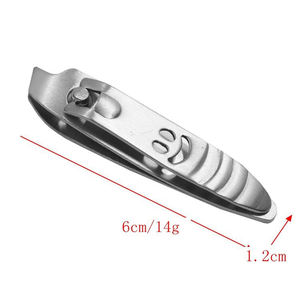 Good Quality Classical Smile Face Nail Clipper Stainless <b>Steel</b> Finger Toe Nail Cutter Top Sale Beauty <b>Product</b> - Product Image 6