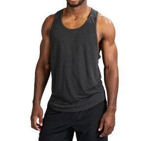 Cotton Plain Black Mens Gym <b>Stringer</b> <b>Vest</b> Custom Made Gym tank Top with Custom Printing Option on Cheap Price From Manufacturer - Product Image 1