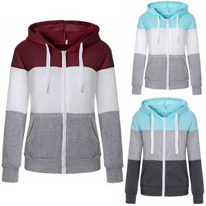 Offre Spéciale Pas Cher Prix femmes Mode Attrayant couleur Sweat À Capuche personnalisé 100% coton/Polyester Tissu selon l'exigence de client - Product Image 5