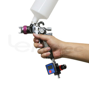 Manomètre numérique avec valve de réglage de l'air, pistolet de peinture numérique, régulateur de pression d'air, manomètre - Product Image 6