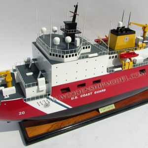 USCGC Healy เครื่องบดน้ำแข็ง (WAGB-20) รุ่นไม้เรือสูง/เรือเก่ารุ่น/หัตถกรรมเรือ - Product Image 1