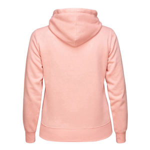 Sweat à capuche unisexe d'hiver léger, respirant et extensible avec fermeture éclair, col et poignets côtelés, 100% coton - Product Image 4