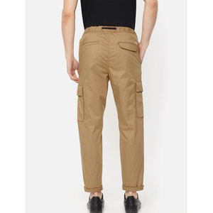 Multi-Pocket Pants High Street Straight-Leg Cargo Pants Street Wear <b>Elastic</b> <b>Waist</b> Casual pant - Product Image 3