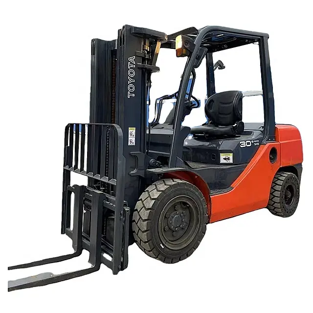 made in Japan diesel Toyota 8FD30T 7FD30T 7FD50T 3 Tons Good quality good price on hot sell used forklift in Shanghai City