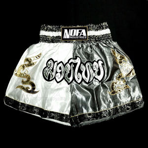 ชุดต่อสู้ MMA แบบปรับแต่งได้สำหรับมวยไทยขาสั้นสำหรับต่อสู้ในกรงแบบไทย - Product Image 4