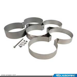 Aropec Sports Corp. Bandeau double compartiment en acier inoxydable pour la natation et la plongée, modèle TBD-8-SS-51mm - Product Image 2